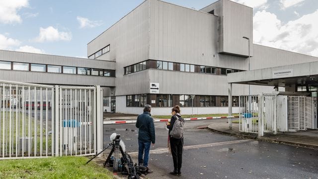 Das Gebäude in einem Gewerbegebiet, in dem das Landgericht Itzehoe eine Außenstelle eingerichtet hat, um dort den Prozeß gegen eine 96 Jahre alte Angeklagte zu führen. Das Gebäude in einem Gewerbegebiet, in dem das Landgericht Itzehoe eine Außenstelle eingerichtet hat, um dort den Prozeß gegen eine 96 Jahre alte Angeklagte zu führen.
