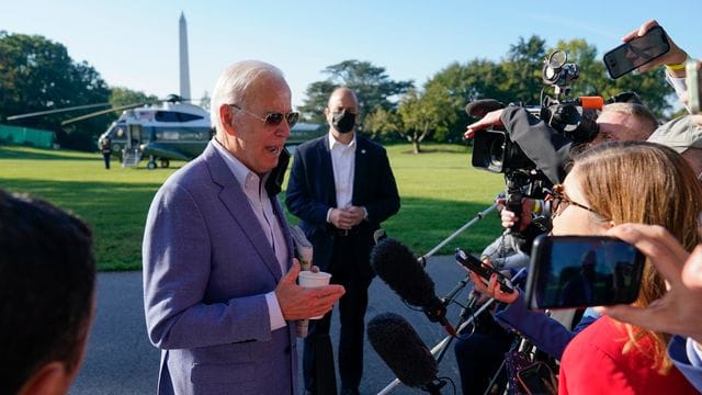 Für US-Präsident Joe Biden gehören Frustrationen zum Regieren dazu. Für US-Präsident Joe Biden gehören Frustrationen zum Regieren dazu.