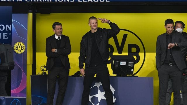 Muss angeschlagen beim BVB pausieren: Erling Haaland.