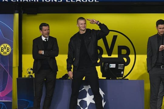 Muss angeschlagen beim BVB pausieren: Erling Haaland.