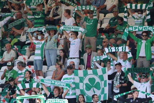 Zum nächsten Heimspiel könnte der Sportpark Ronhof wieder voller Fürther Fans sein.