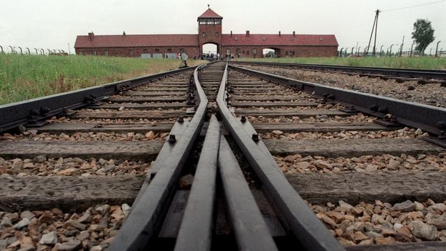 Neun hölzerne Baracken in der NS-Gedenkstätte Auschwitz-Birkenau sind mit Parolen auf Englisch und Deutsch besprüht worden. Neun hölzerne Baracken in der NS-Gedenkstätte Auschwitz-Birkenau sind mit Parolen auf Englisch und Deutsch besprüht worden.