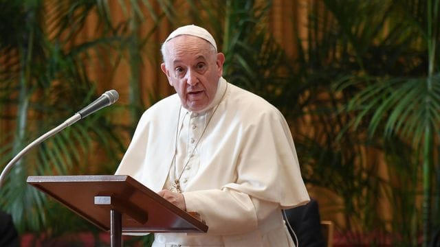 "Ein Moment der Schande": Papst Franziskus.