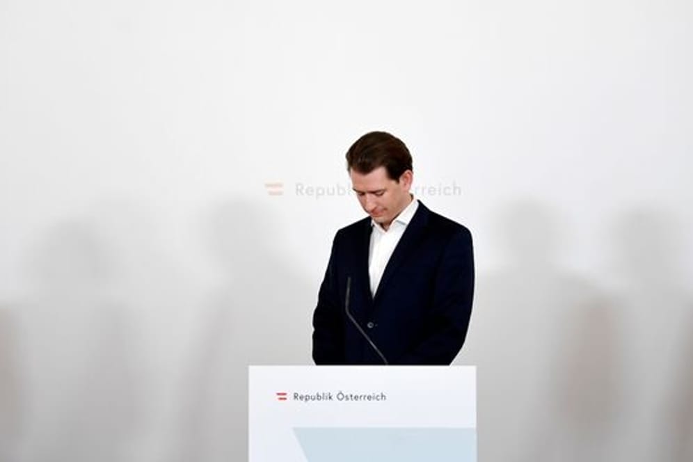 Schlittert er mit seiner ÖVP in eine Regierungskrise? Sebastian Kurz, Bundeskanzler von Österreich.
