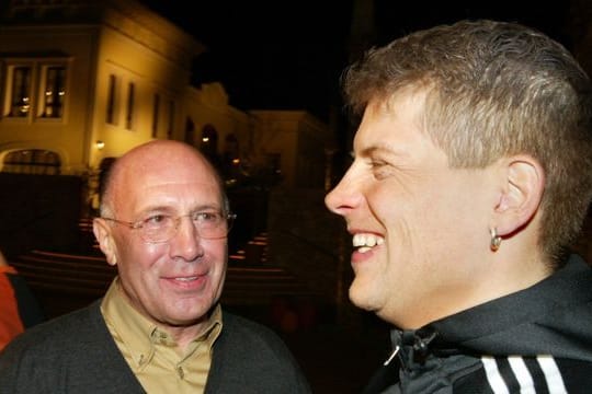 Ex-Radstar Jan Ullrich (r.