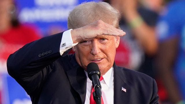 Anhänger von Ex-US-Präsident Donald Trump hatten am 6.
