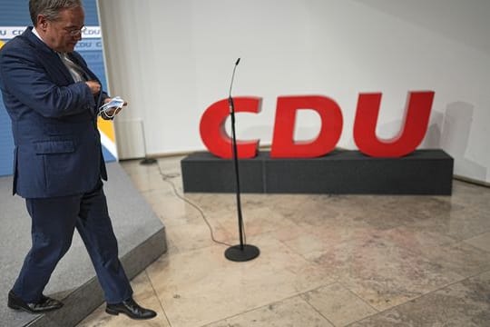 Der Noch-Parteichef Armin Laschet wird wohl am Montag Vorschläge zur Neuaufstellung der Partei machen.