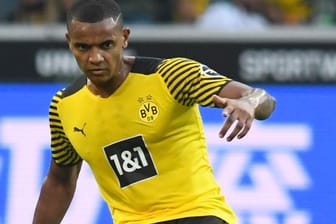 Dortmunds Manuel Akanji hat Probleme im linken Adduktoren-Bereic.