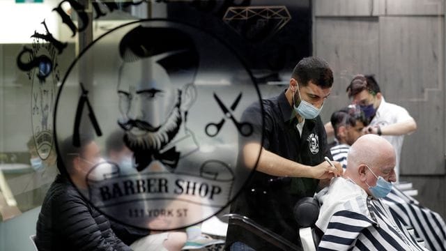 Großer Andrang herrschte nach Ende des Lockdowns vor allem in den Friseursalons.