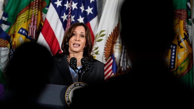 US-Vizepräsidentin Kamala Harris.
