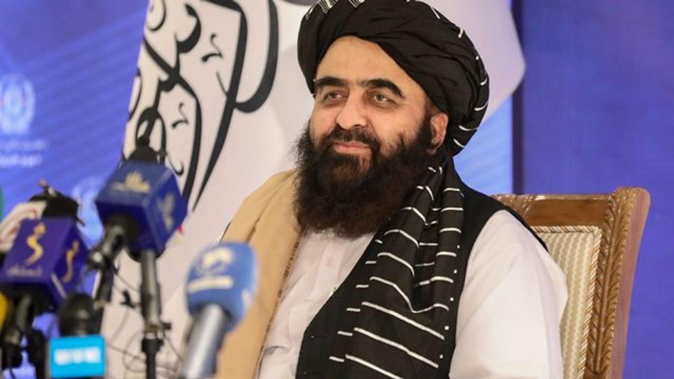 Amir Chan Motaki, Außenminister des neuen Kabinetts der Taliban.