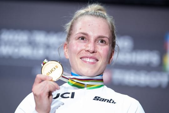 Kehrt bei der WM in Roubaix auf das Oval zurück: Bahnrad-Ass Emma Hinze.