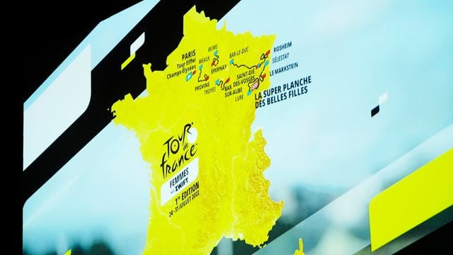 Start in Kopenhagen, Finale in Paris: Der Streckenplan der Tour de France 2022 steht fest.