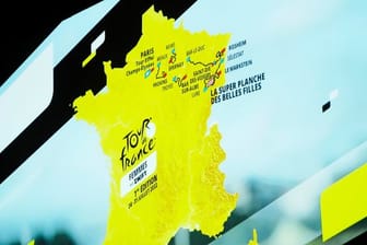 Start in Kopenhagen, Finale in Paris: Der Streckenplan der Tour de France 2022 steht fest.