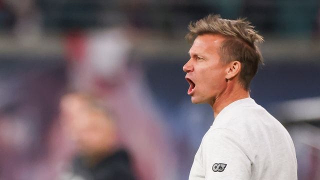 Nimmt seine Spieler gegen Freiburg in die Pflicht: Leipzig-Coach Jesse Marsch. Nimmt seine Spieler gegen Freiburg in die Pflicht: Leipzig-Coach Jesse Marsch.