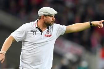 Die Schiebermütze von Kölns Trainer Steffen Baumgart wurde zum Verkaufsschlager.