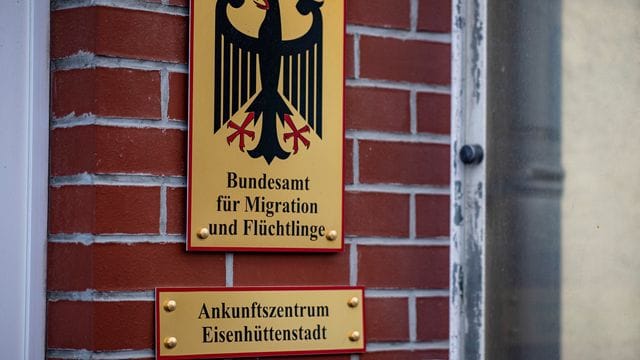 Das Bundesamt für Migration und Flüchtlinge in Eisenhüttenstadt.