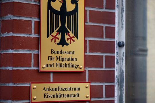 Das Bundesamt für Migration und Flüchtlinge in Eisenhüttenstadt.