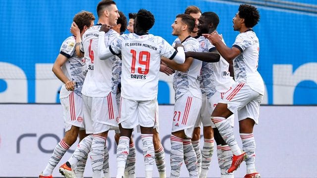 Der FC Bayern München gewann mit 5:1 gegen Bayer Leverkusen.