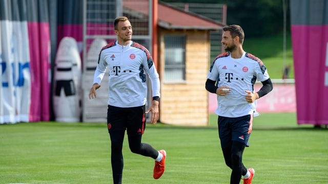 War wieder beim Lauftraining zu sehen: Ersatzkeeper Sven Ulrich vom FC Bayern. War wieder beim Lauftraining zu sehen: Ersatzkeeper Sven Ulrich vom FC Bayern.