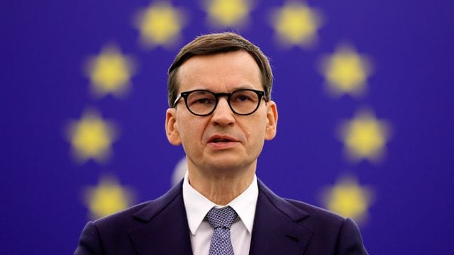 Polens Ministerpräsident Mateusz Morawiecki stieß im Europaparlament auf heftigen Widerstand. Polens Ministerpräsident Mateusz Morawiecki stieß im Europaparlament auf heftigen Widerstand.