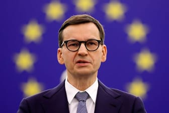 Polens Ministerpräsident Mateusz Morawiecki stieß im Europaparlament auf heftigen Widerstand.