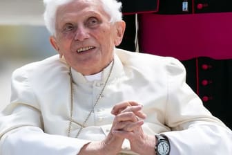 Deutet Todessehnsucht an: Der emeritierte Papst Benedikt.