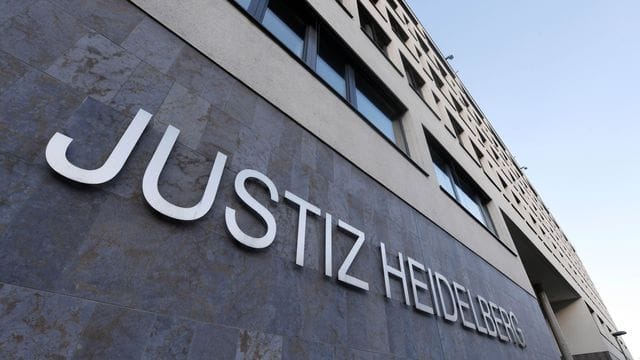 Aussenaufnahme des Justizgebäudes Heidelberg.