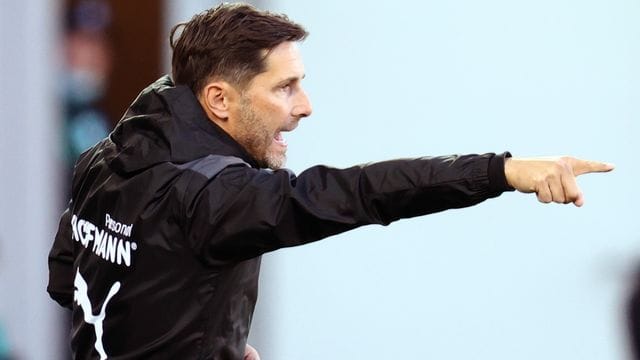 Will mit Fürth gegen Leipzig überraschen: SpVgg-Coach Stefan Leitl. Will mit Fürth gegen Leipzig überraschen: SpVgg-Coach Stefan Leitl.