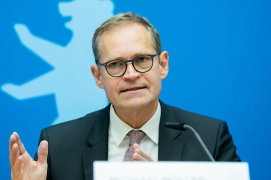 Michael Müller (SPD), Regierender Bürgermeister von Berlin.