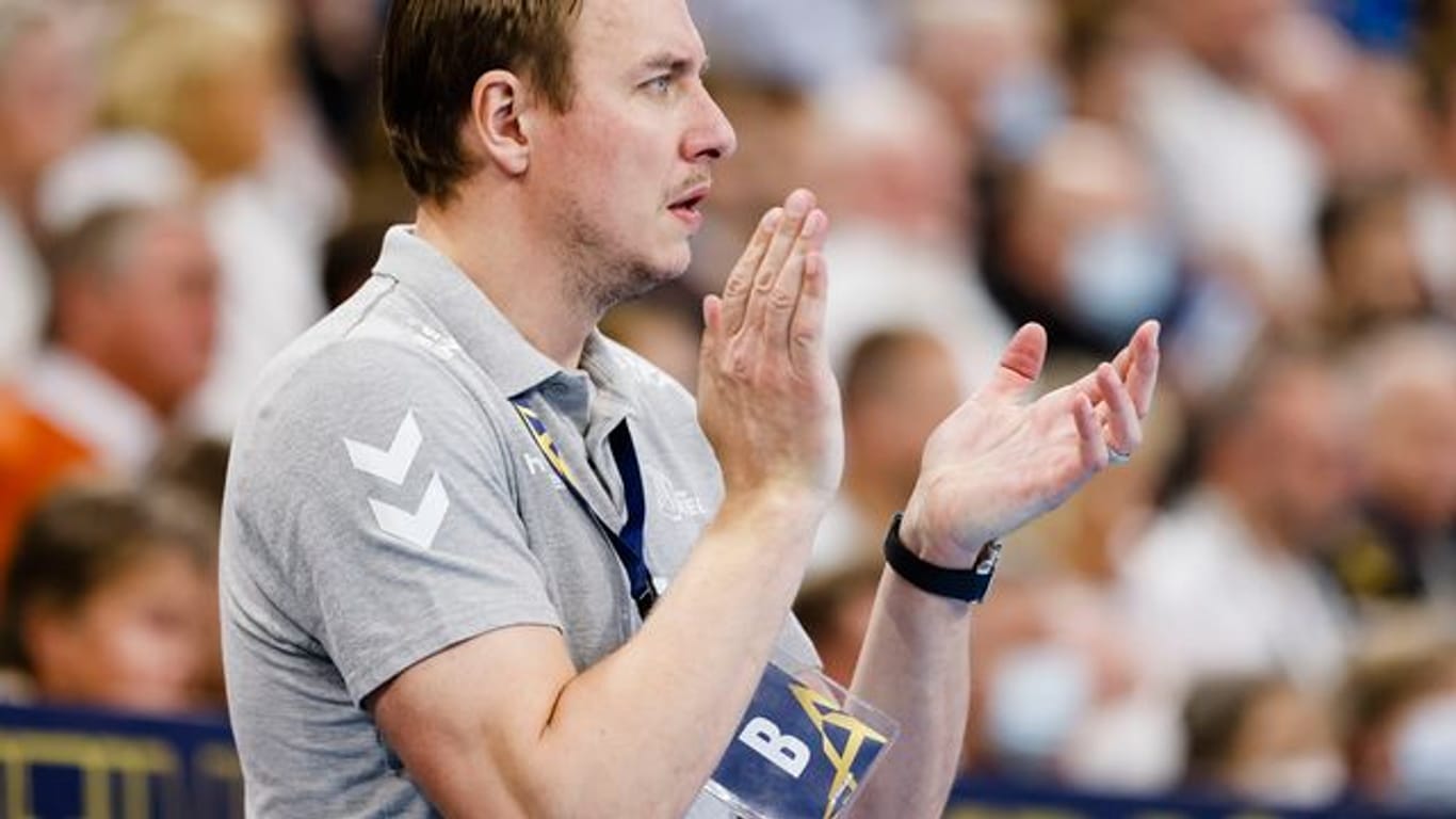 Der Cheftrainer des Handball-Bundesligisten THW Kiel: Filip Jicha.