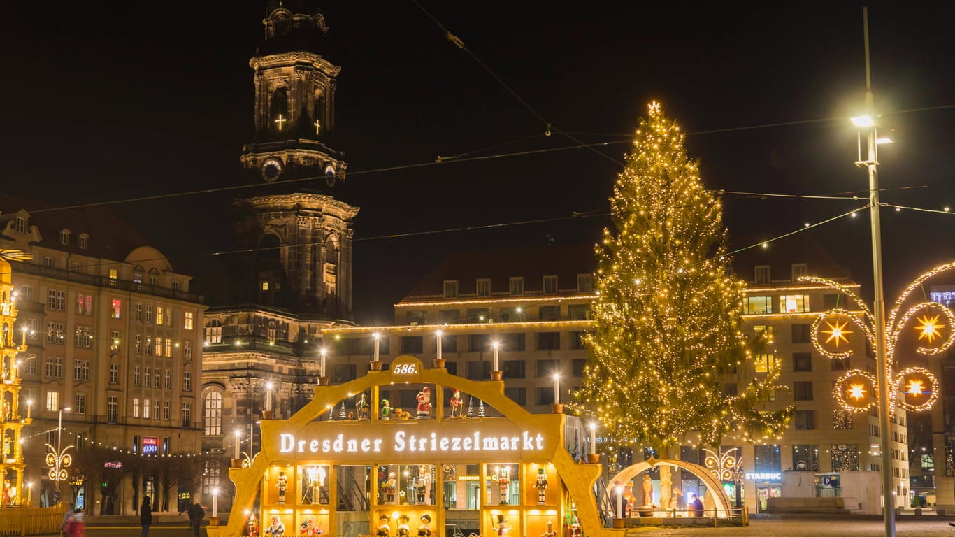 Striezelmarkt in Dresden 2020: In diesem Jahr soll der Markt wieder stattfinden.