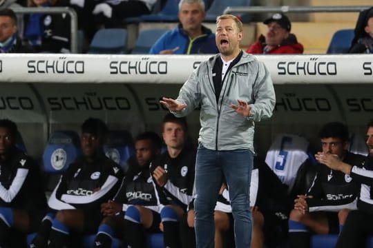 Bielefelds Trainer Frank Kramer spürt das Vertrauen der Geschäftsführung.