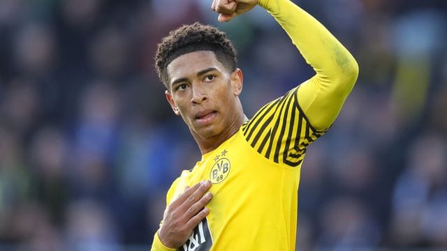 Der Dortmunder Jude Bellingham traf sehenswert in Bielefeld.