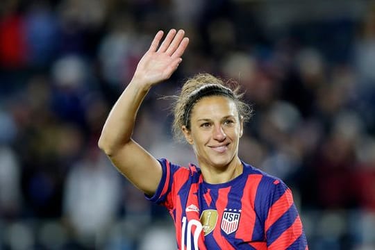 Die US-Stürmerin Carli Lloyd beendete ihre Auswahlkarriere.