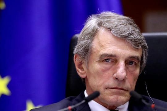 Der Präsident des Europäischen Parlaments, David Sassoli.