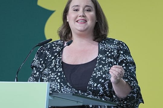 Ricarda Lang, stellvertretende Bundesvorsitzende von Bündnis 90/Die Grünen.