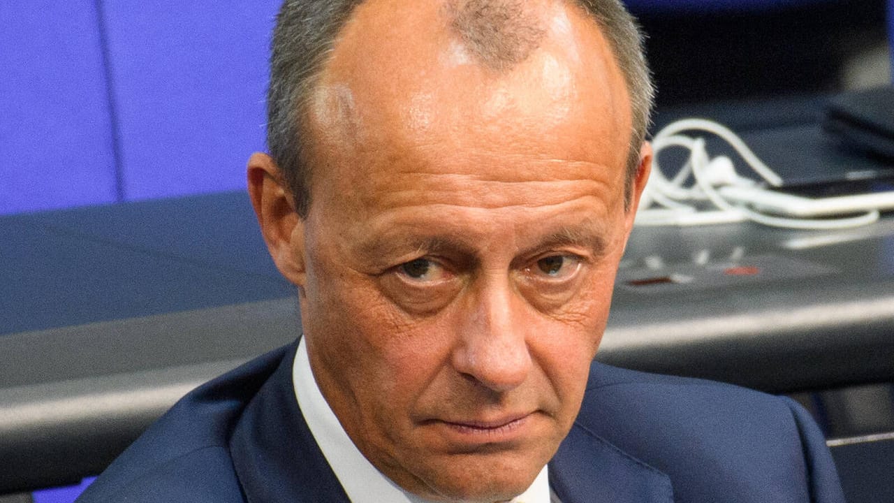 Friedrich Merz bei der Sitzung des neuen Bundestages (Archivbild): Der CDU-Politiker hat sich in die Suche nach einem neuen Parteivorsitzenden eingeschaltet.