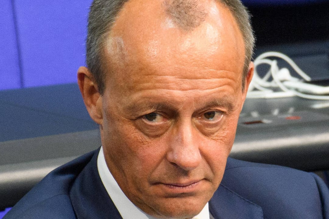 Friedrich Merz bei der Sitzung des neuen Bundestages (Archivbild): Der CDU-Politiker hat sich in die Suche nach einem neuen Parteivorsitzenden eingeschaltet.