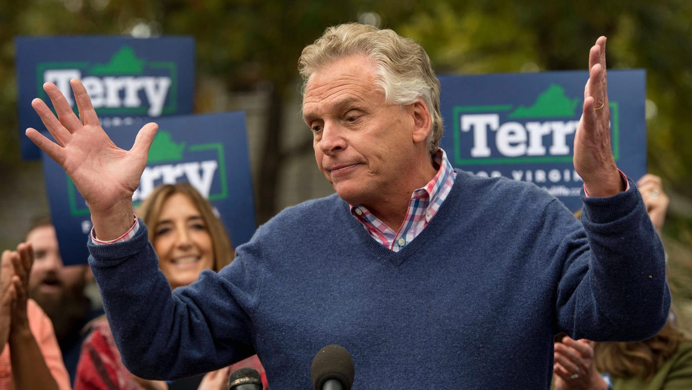 Vom Glückbringer zum Pechvogel? Der Demokrat Terry McAuliffe.