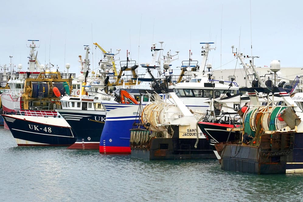 Fischerboote im Hafen von Boulogne: Der Streit um Fischereirechte zwischen Frankreich und Großbritannien spitzt sich weiter zu.