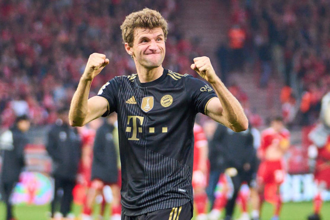 Thomas Müller: Der Bayern-Star und sein Team spielen daheim gegen Benfica.