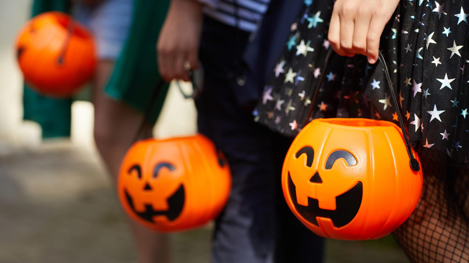 Süßigkeiten an Halloween sammeln (Symbolbild): Laut einer Sprecherin hat es sich bei dem Vorfall um Cannabis gehandelt.