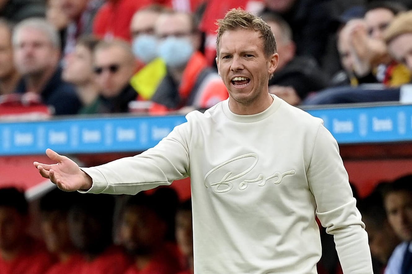 Julian Nagelsmann: Der Trainer des FC Bayern ist optimistisch, gegen Benfica wieder mit dabei sein zu können.