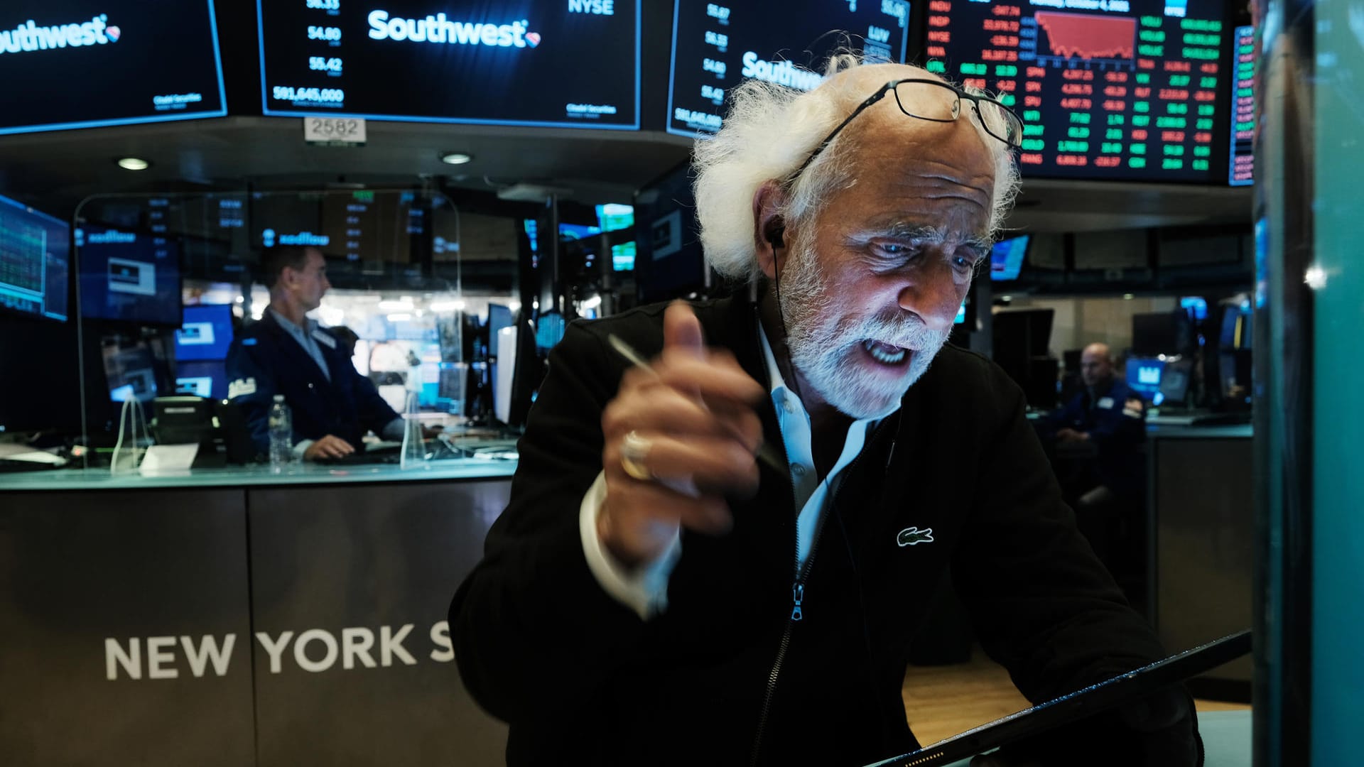 Trader an der New Yorker Börse: Die Märkte laufen wieder besser.