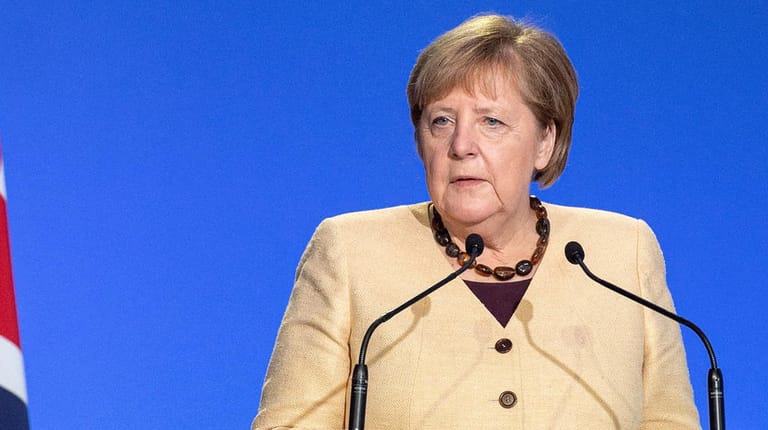 Bundeskanzlerin Angela Merkel bei der COP26: "Wir sind nicht da, wo wir hinmüssen".