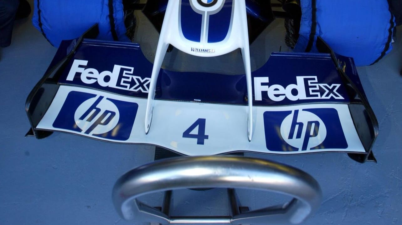 Die "Hammerhai"-Nase am BMW-Williams von Ralf Schumacher 2004. Das Konzept war kein Erfolg.