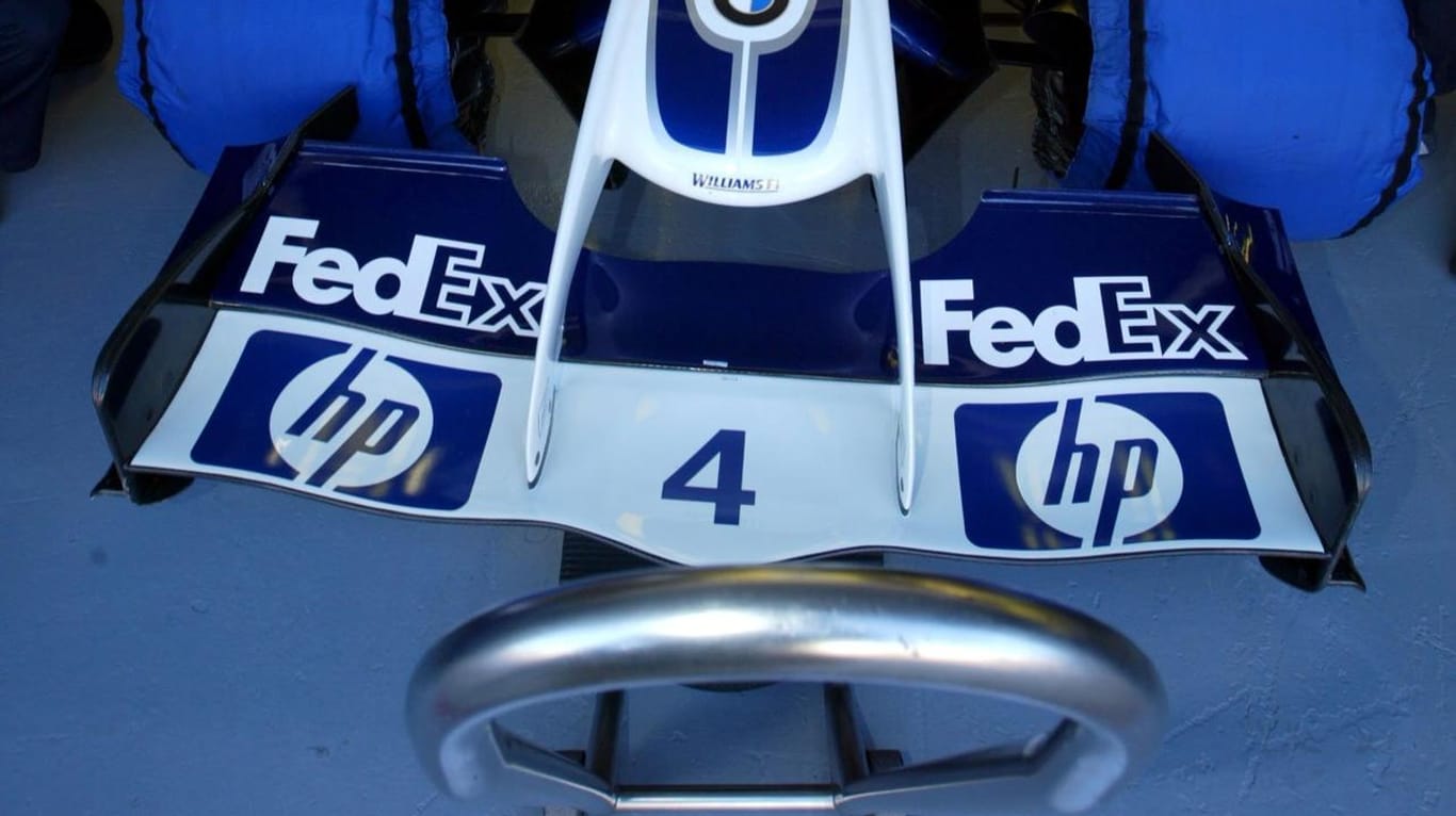 Die "Hammerhai"-Nase am BMW-Williams von Ralf Schumacher 2004. Das Konzept war kein Erfolg.