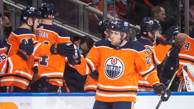 Leon Draisaitl (29) war der gefeierte Mann beim Oilers-Sieg gegen Seattle.