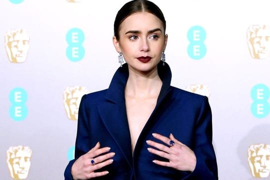 Schauspielerin Lily Collins bei der 72.